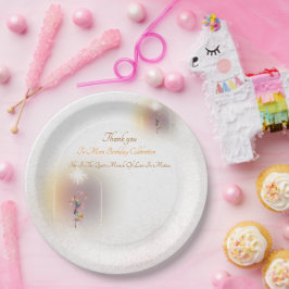 魔法のお祝いママの誕生日紙プレート ペーパープレート