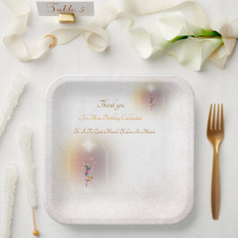 魔法のお祝いママの誕生日紙プレート ペーパープレート