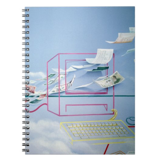 魔法のお金の詳細 ノートブック (正面)