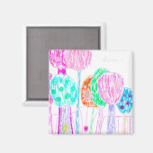 魔法のかかった森 マグネット (正面/裏面)