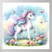 魔法のかわいいかわいいユニコーンフローラ ポスター (正面)