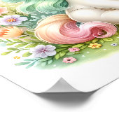 魔法のかわいいかわいいユニコーンフローラ ポスター (角)