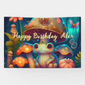 魔法のかわいいカエル 横断幕 (横)