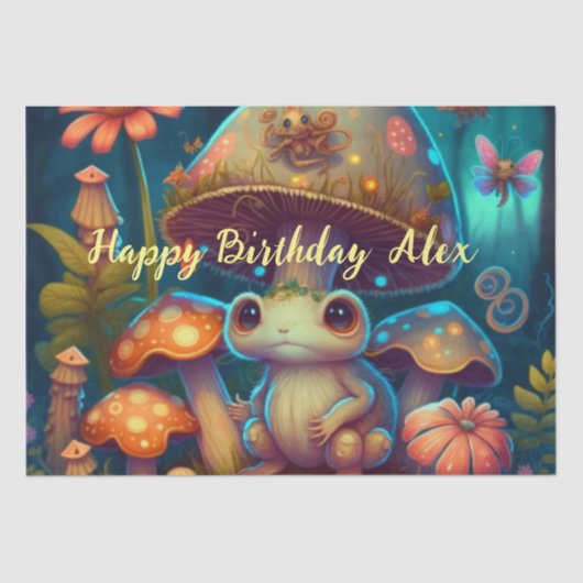 魔法のかわいいカエル 薄葉紙 (正面)