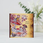 魔法のきのこのパーチメント 招待状 (スタンド正面)