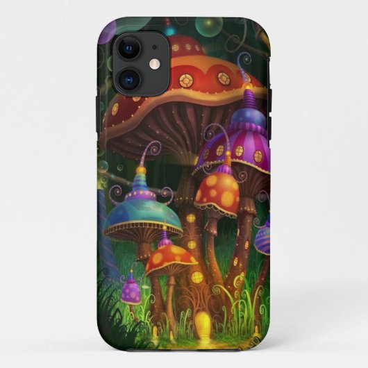 魔法のきのこ Case-Mate iPhoneケース (裏面)