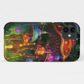 魔法のきのこ Case-Mate iPhoneケース (裏面(横))