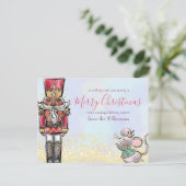 魔法のくるみ割り冬ワンダーランドクリスマス シーズンポストカード (スタンド正面)