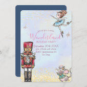 魔法のくるみ割り冬ワンダーランドクリスマス 招待状 (正面/裏面)