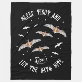 魔法のこうもりゴシック様式のハロウィーンヴァンパイア フリースブランケット