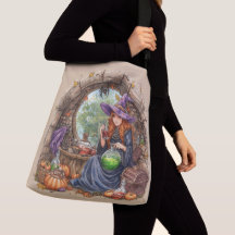 魔法のささやき、美しい魔女と彼女のポーション