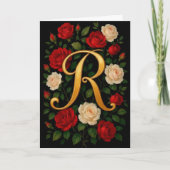 魔法のつるバライニシャル「R」 カード (正面)