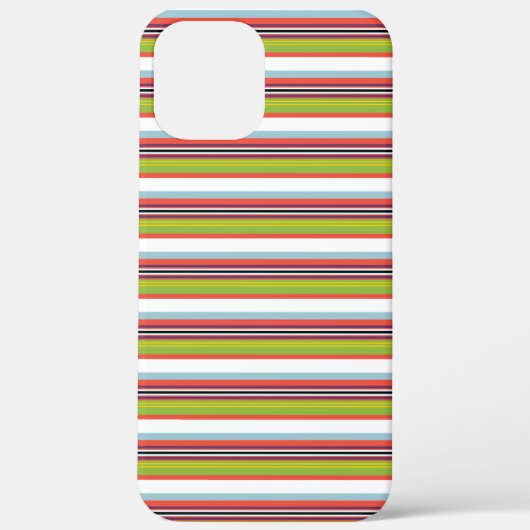 魔法のようなカラフルな縞模様 Case-Mate iPhoneケース (裏面)