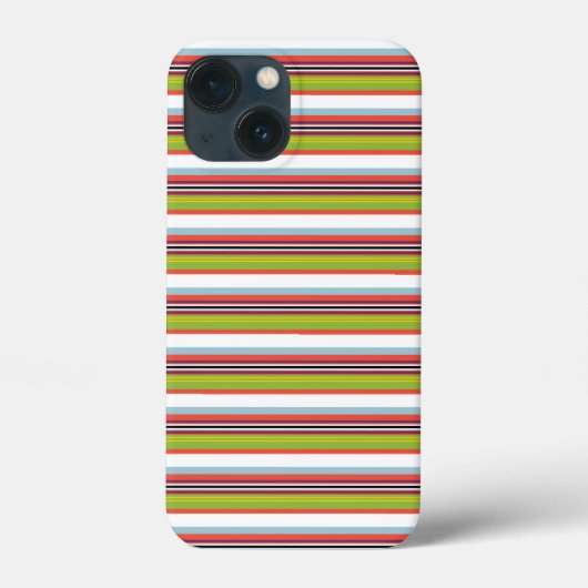 魔法のようなカラフルな縞模様 Case-Mate iPhoneケース (裏面)