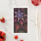 魔法のような光沢のある抽象芸術ストライプのフラカラフルルタル (インサイチュ)