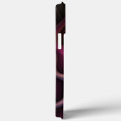 魔法のような光沢のある抽象芸術ストライプのフラカラフルルタル Case-Mate iPhoneケース (裏面 / 右)