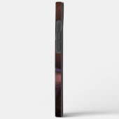 魔法のような光沢のある抽象芸術ストライプのフラカラフルルタル Case-Mate iPhoneケース (裏面 / 左)