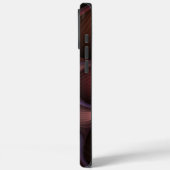 魔法のような光沢のある抽象芸術ストライプのフラカラフルルタル Case-Mate iPhoneケース (裏面 / 左)