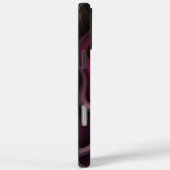 魔法のような光沢のある抽象芸術ストライプのフラカラフルルタル Case-Mate iPhoneケース (裏面 / 右)