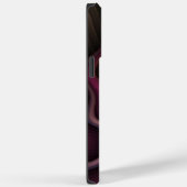 魔法のような光沢のある抽象芸術ストライプのフラカラフルルタル Case-Mate iPhoneケース (裏面 / 右)