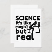 魔法のような実在科学 サンキューカード (正面/裏面)