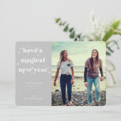 魔法のような新年の写真を撮る シーズンカード (スタンド正面)