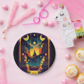 魔法のような本の領域 ペーパープレート (パーティー)