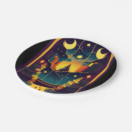 魔法のような本の領域 ペーパープレート