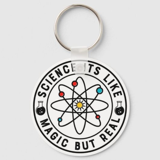 魔法のような科学、でも本当 キーホルダー (正面)