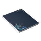 魔法のような青い花 ノートパッド (アングル)