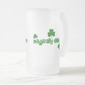 魔法のようにおいしい曇らされたビールのジョッキ フロストグラスビールジョッキ (正面右)