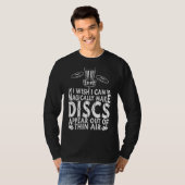 魔法のようにディスクをFrisbee Dの前にゲームを表示 Tシャツ (正面フル)