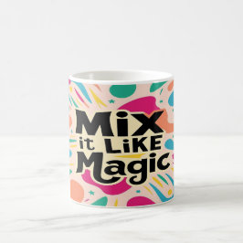 魔法のように混ぜる コーヒーマグカップ