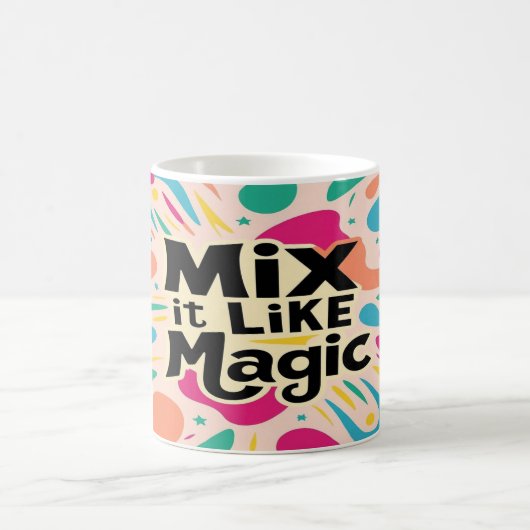 魔法のように混ぜる コーヒーマグカップ (中央)