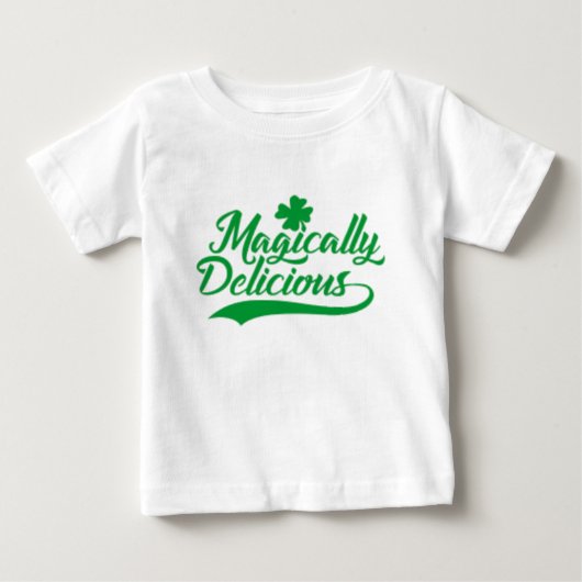 魔法のように美味しい聖パトリックの日 ベビーTシャツ (正面)