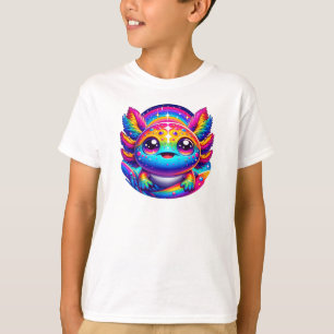 魔法のアクソロテカラフルル:想像力子供へ Tシャツ
