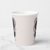 魔法のアフロの女性 紙コップ (左)