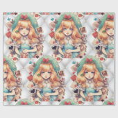 魔法のアリス茶パーティー! ラッピングペーパー (フラット)