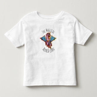魔法のアルパカコーン トドラーTシャツ