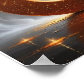 魔法のアルファベットUポスター | アンブレラ ウォール アート ポスター (角)