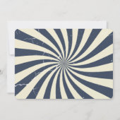 魔法のイリュージョン誕生日招待状カスタム写真 招待状 (裏面)