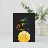 魔法のインターネットマネー ポストカード (スタンド正面)