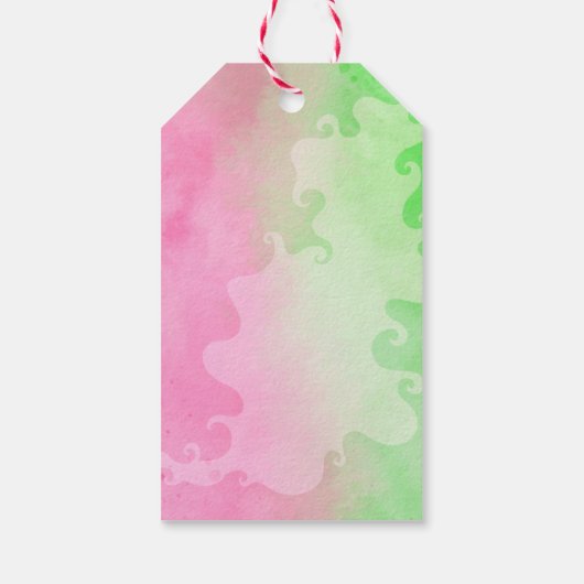 魔法のウィケッドバースデー感謝ギフトタグ ギフトタグ (裏面)