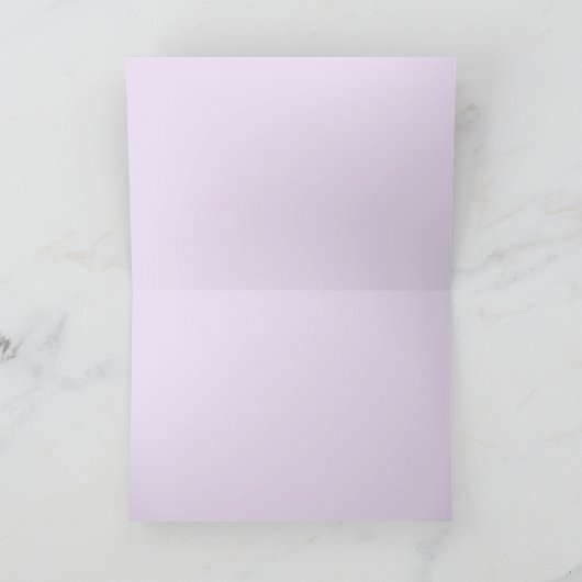 魔法のウィザードと蝶お客様のパーソナライズに感謝 カード (内部)