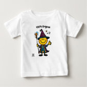 魔法のウィザード絵文字 – おもしろいカラフルとフル体 ベビーTシャツ (正面)