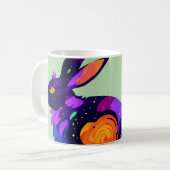 魔法のウサギ コーヒーマグカップ (正面左)