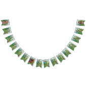 魔法のウッドランドフェアリー最初の誕生日バンティング国旗 バンティングフラッグ (全)