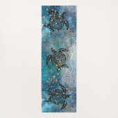 魔法のウミガメきらびやかな青 ヨガマット (裏面)