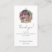 魔法のエッセンシャル油薬用ヨガサンキュー 名刺 (正面)