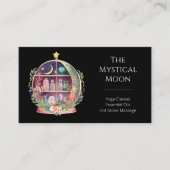 魔法のエッセンシャル油薬用ヨガボホ写真 名刺 (正面)